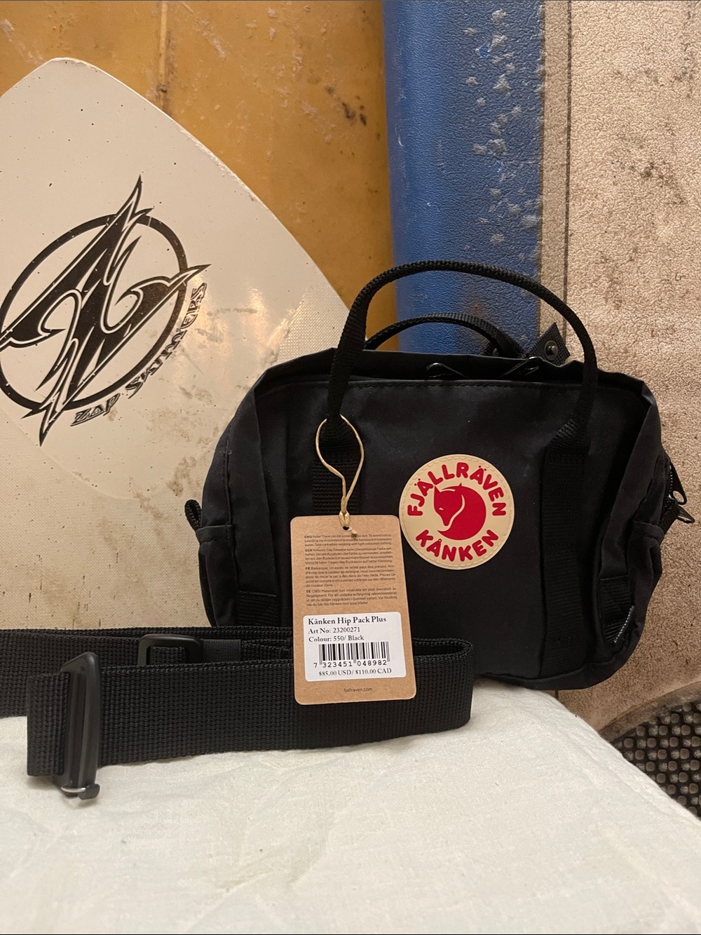 Kånken Hip Pack Plus Black